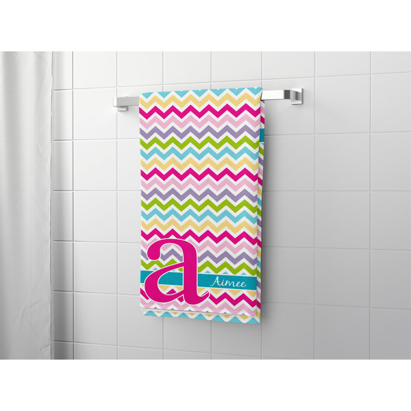 Colorful Chevron Bath Towel - LIFESTYLE