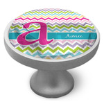 Colorful Chevron Cabinet Knob (Personalized)