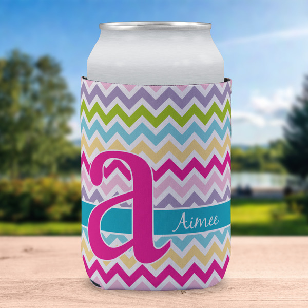 Colorful Chevron Can Sleeve - LIFESTYLE (single)