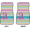 Colorful Chevron Car Mat Front - Approval