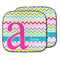 Colorful Chevron Car Sun Shade - Two Piece (Personalized)