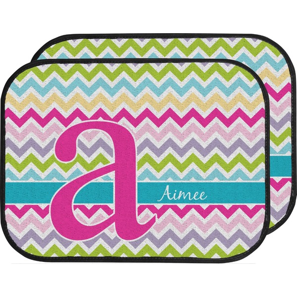 Colorful Chevron Carmat Aggregate Back