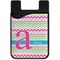 Colorful Chevron Cell Phone Credit Card Holder