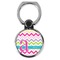 Colorful Chevron Cell Phone Ring Stand & Holder (Personalized)