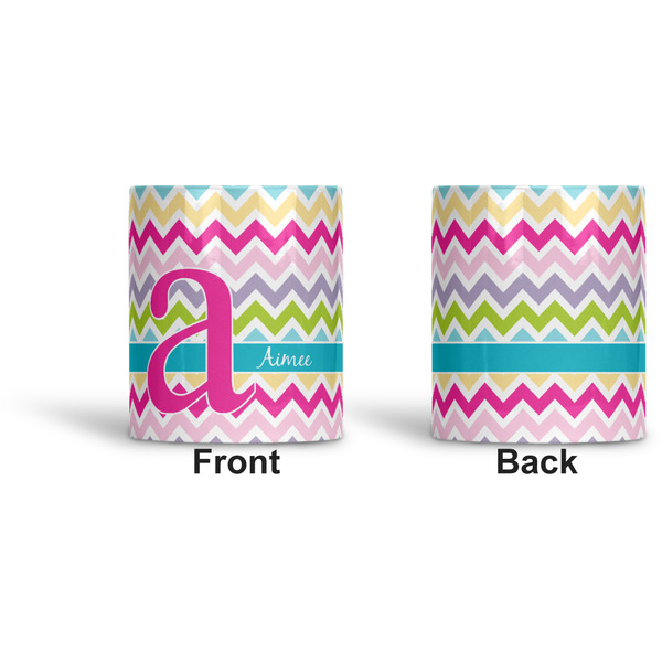 Colorful Chevron Ceramic Pen Holder - Apvl