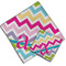 Colorful Chevron Cloth Napkins - Personalized Lunch & Dinner (PARENT MAIN)