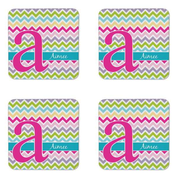 Colorful Chevron Coaster Set - APPROVAL