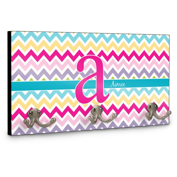 Colorful Chevron Coat Hanger Main