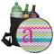 Colorful Chevron Collapsible Personalized Cooler & Seat