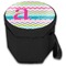 Colorful Chevron Collapsible Personalized Cooler & Seat (Closed)