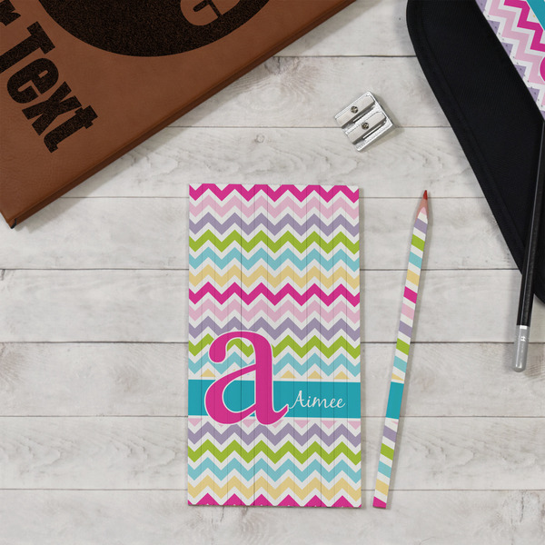 Colorful Chevron Colored Pencils - In Context