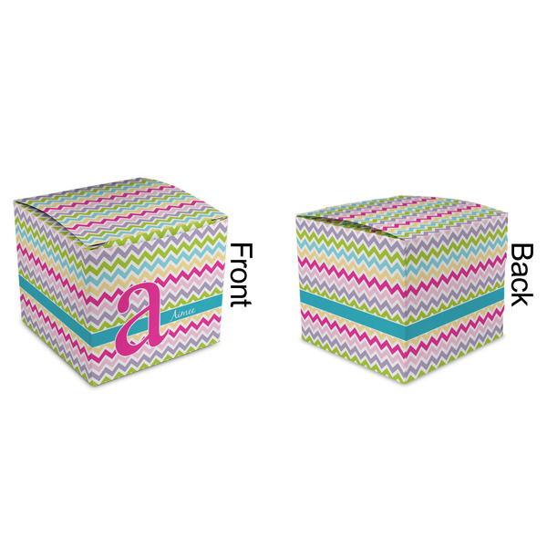 Colorful Chevron Cubic Gift Box - Approval