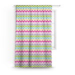 Colorful Chevron Curtain Panel - Custom Size