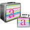 Colorful Chevron Custom Lunch Box / Tin Approval