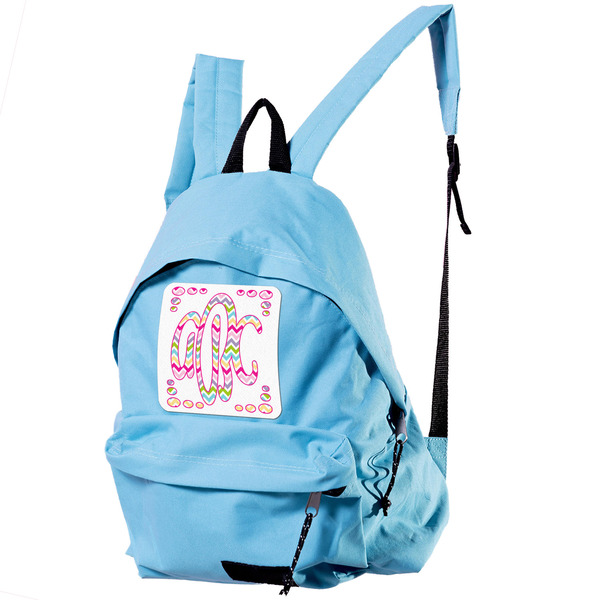 Colorful Chevron Custom Shape Iron On Patches - XL single APPROVAL