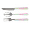 Colorful Chevron Cutlery Set (Personalized)