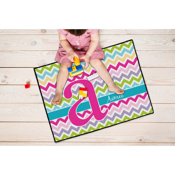 Colorful Chevron Door Mats - LIFESTYLE kid