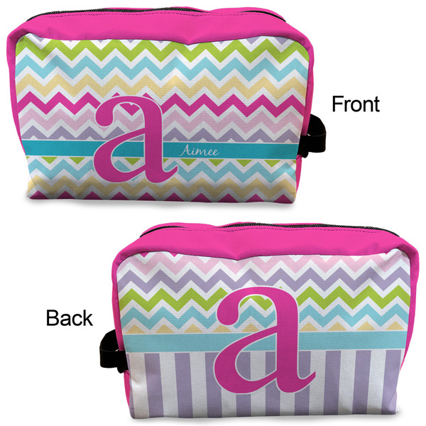 Colorful Chevron Dopp Kit - Approval