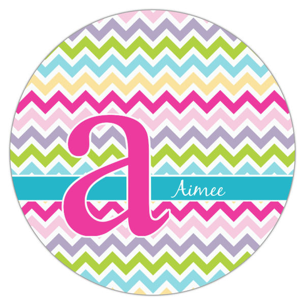Colorful Chevron Drink Topper - Small - Single