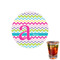 Colorful Chevron Drink Topper - XSmall - Single with Drink