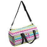 Colorful Chevron Duffel Bag - Small (Personalized)