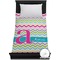 Colorful Chevron Duvet Cover - Twin (Personalized)