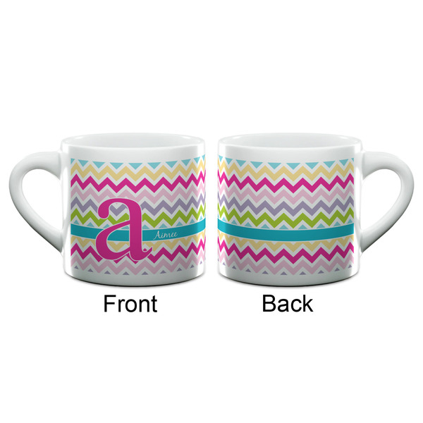 Colorful Chevron Espresso Cup - 6oz (Double Shot) (APPROVAL)