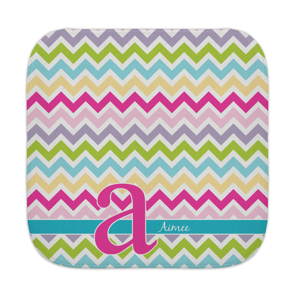 Custom Colorful Chevron Face Towel (Personalized)