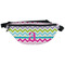 Colorful Chevron Fanny Pack - Classic Style (Personalized)