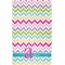 Colorful Chevron Finger Tip Towel - Full View