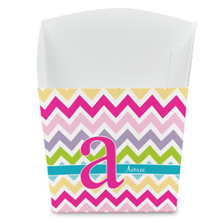 Colorful Chevron French Fry Favor Boxes (Personalized)