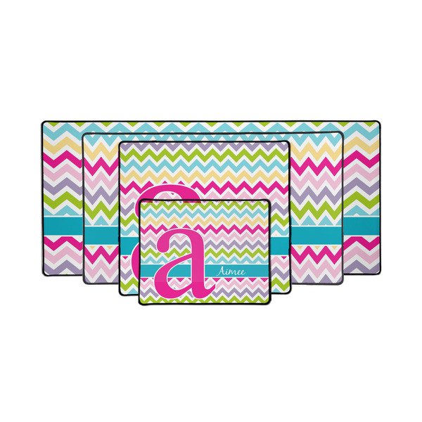 Colorful Chevron Gaming Mats - PARENT/MAIN