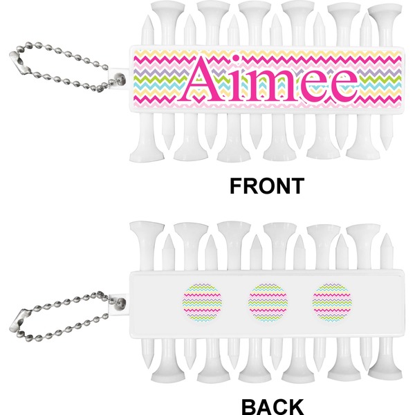 Colorful Chevron Golf Buddy (Approval)