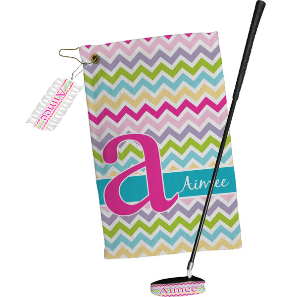 Colorful Chevron Golf Gift Kit (Full Print)