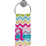 Colorful Chevron Hand Towel - Full Print (Personalized)