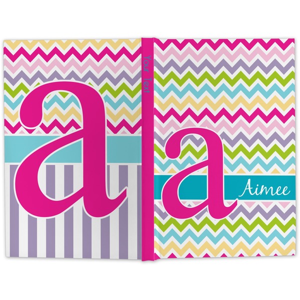 Colorful Chevron Hard Cover Journal - Apvl