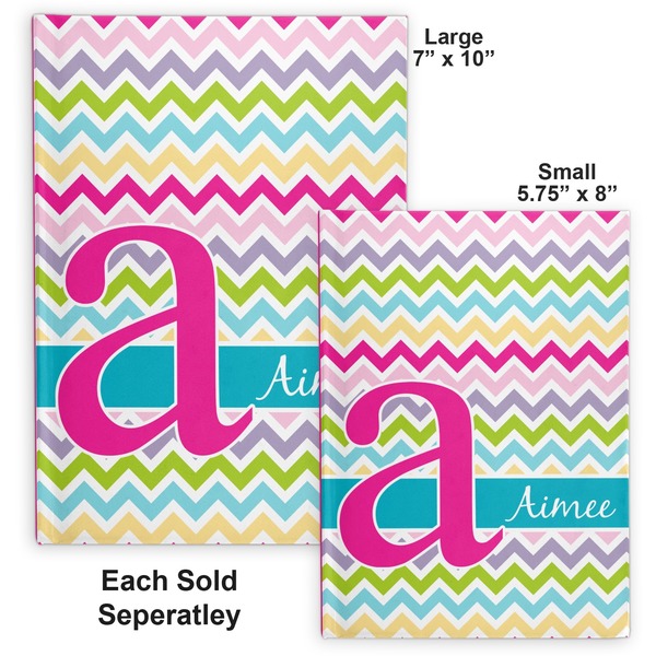 Colorful Chevron Hard Cover Journal - Compare