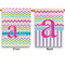Colorful Chevron House Flags - Double Sided - APPROVAL