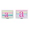 Colorful Chevron  Indoor Rectangular Burlap Pillow (Front and Back)