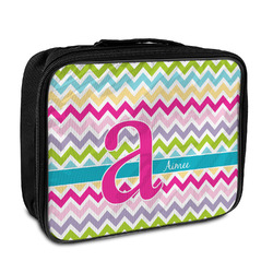 Colorful Chevron Insulated Lunch Bag (Personalized)