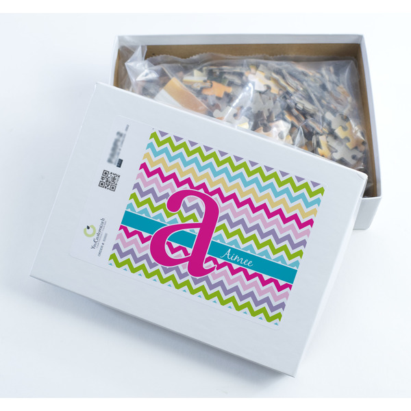 Colorful Chevron Jigsaw Puzzle 252 Piece - Box