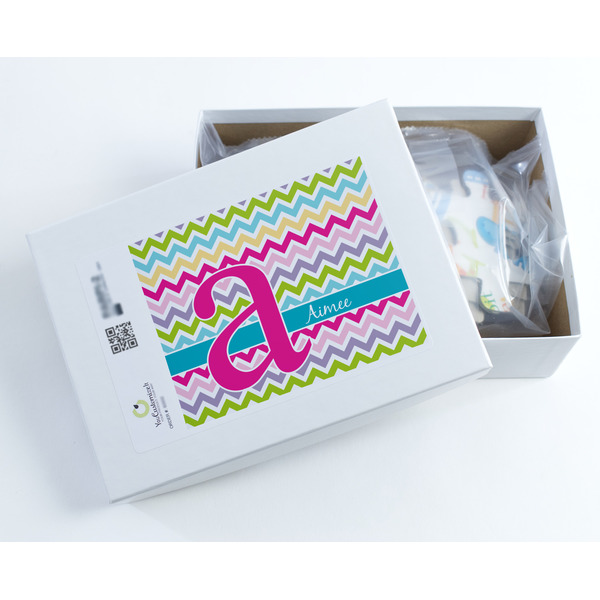 Colorful Chevron Jigsaw Puzzle 30 Piece - Box