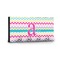 Colorful Chevron Key Hanger - Front View with Hooks
