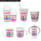 Colorful Chevron Kid's Drinkware - Customized & Personalized