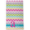 Colorful Chevron Kitchen Towel - Poly Cotton - Full Front