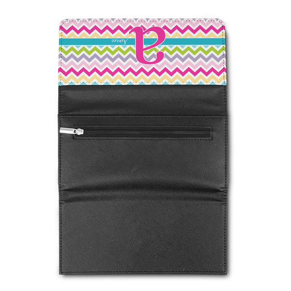 Colorful Chevron Ladies Wallet (Open)