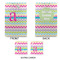 Colorful Chevron Large Gift Bag - Approval
