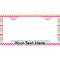 Colorful Chevron License Plate Frame - Style C