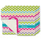 Colorful Chevron Linen Placemat - MAIN Set of 4 (single sided)