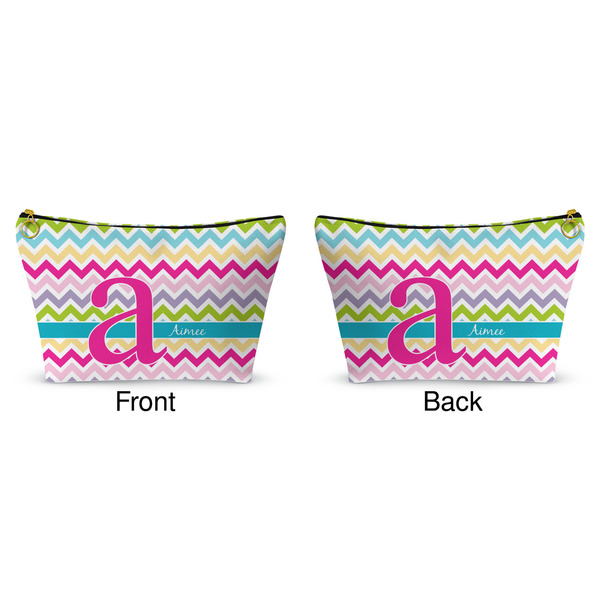Colorful Chevron Makeup Bag Approval
